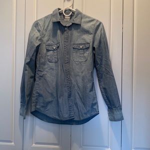 J. Crew Chambray Button Up